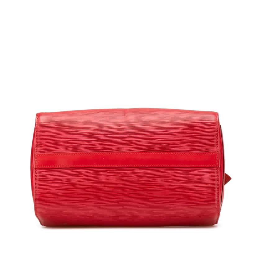 Louis Vuitton Epi Speedy 25 Red Leather Good condition - Inside View