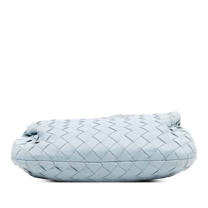 Bottega Veneta Mini Nappa Intrecciato Jodie Blue Leather Good condition - Inside View