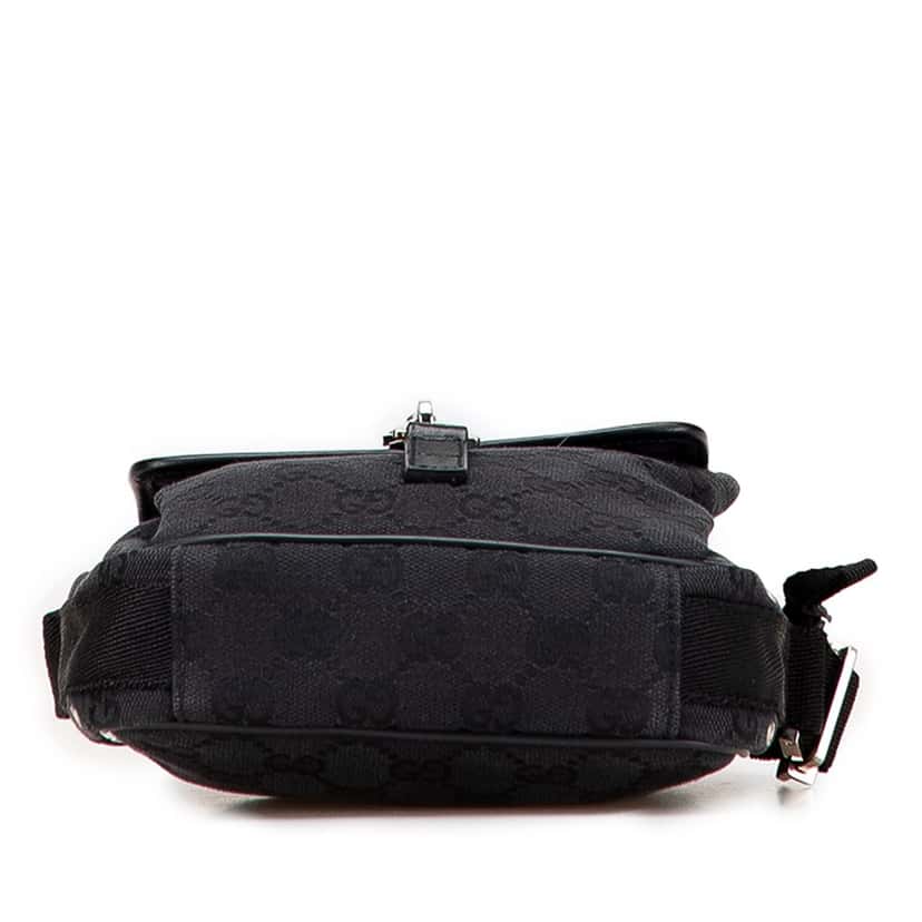 Gucci GG Canvas Jackie Crossbody Black Canvas Good condition - Inside View