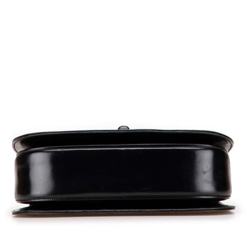 Gucci Calfskin Bamboo Night Black Leather Good condition - Inside View