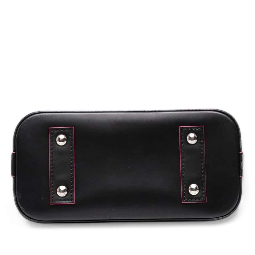 Louis Vuitton Epi Alma BB Black Leather Good condition - Inside View