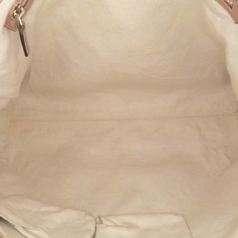 Gucci Large GG Canvas Bella Satchel Brown Canvas Good condition - Model View