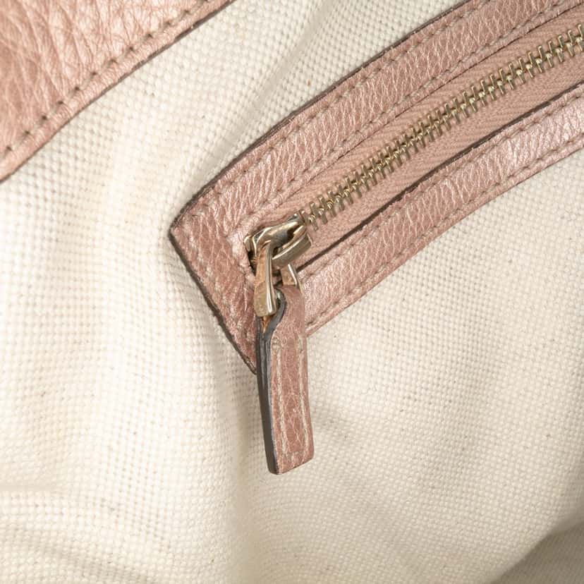 Gucci Large GG Canvas Bella Satchel Brown Canvas Good condition - Box View