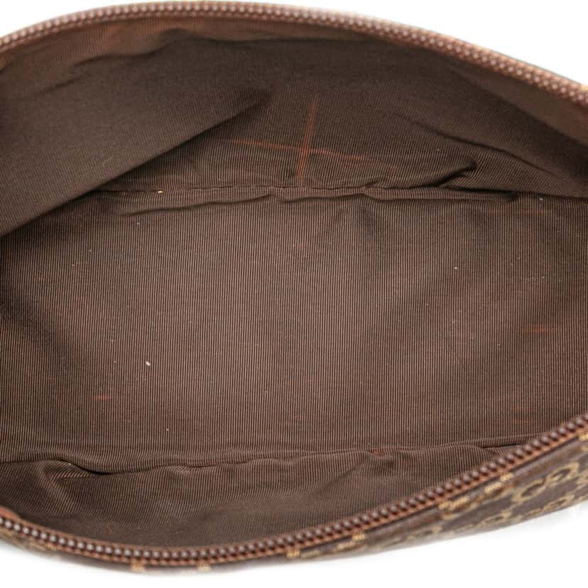 Gucci GG Canvas Boat Brown Canvas Fair condition - Model View