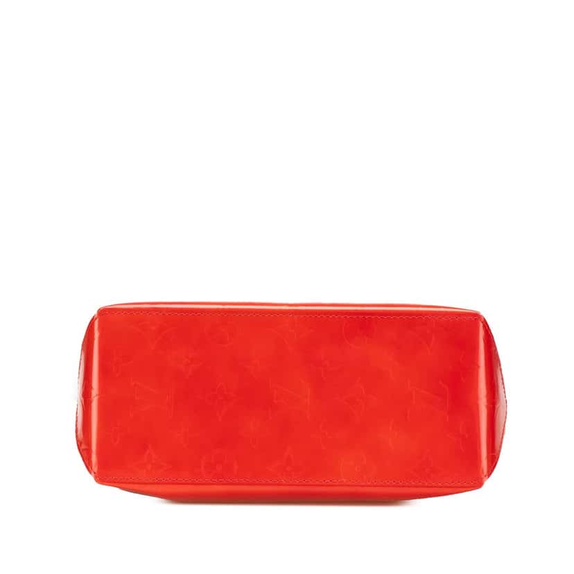 Louis Vuitton Monogram Vernis Reade PM Red Leather Good condition - Inside View