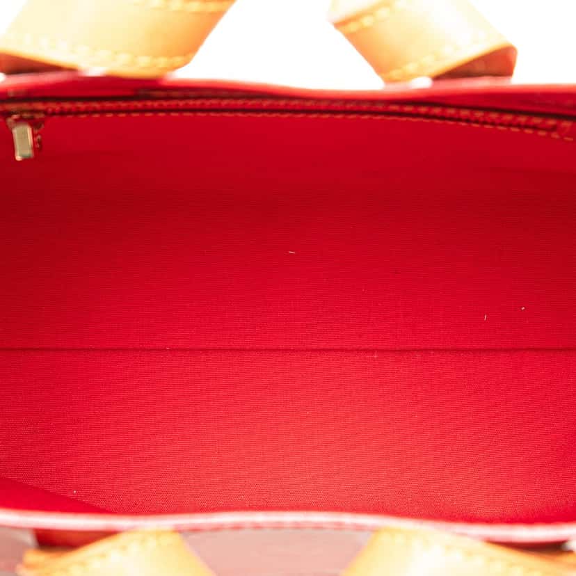 Louis Vuitton Monogram Vernis Reade PM Red Leather Good condition - Model View