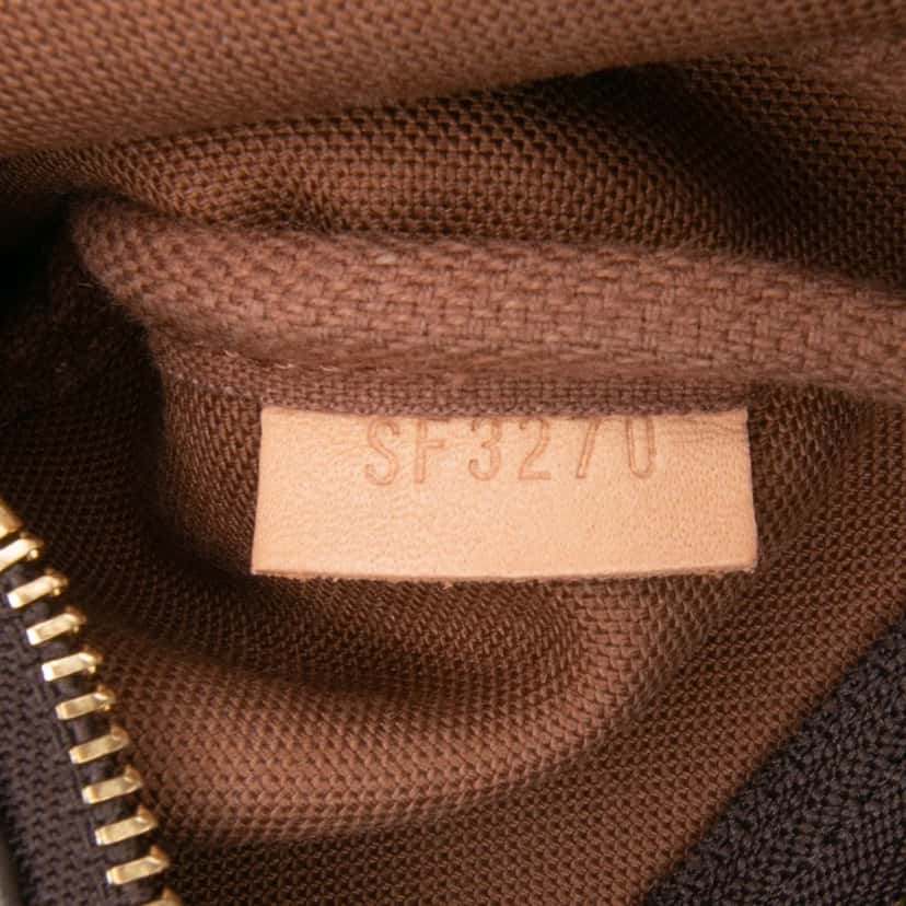 Louis Vuitton Monogram Mini Pochette Accessoires Brown Canvas Good condition - Box View