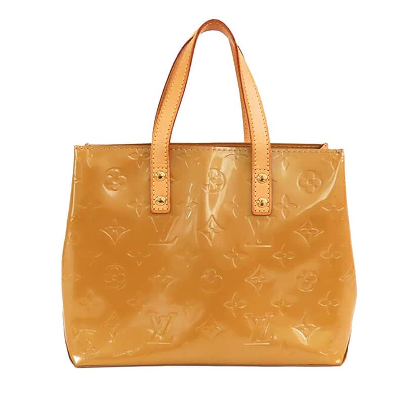 Louis Vuitton Monogram Vernis Reade PM Brown Leather Good condition - Front View