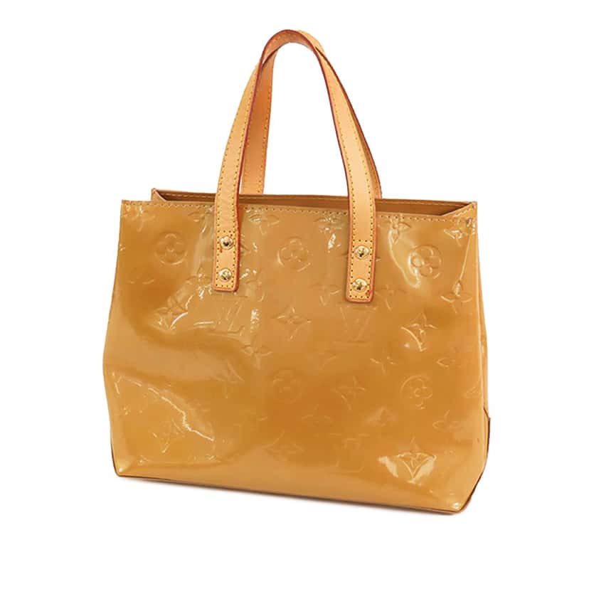 Louis Vuitton Monogram Vernis Reade PM Brown Leather Good condition - Back View
