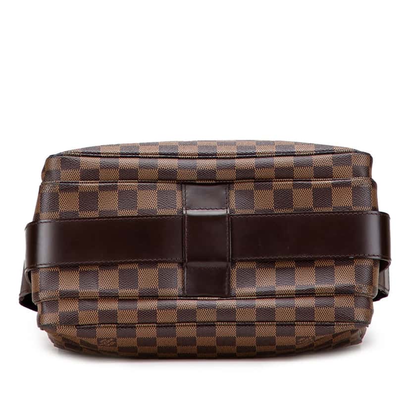 Louis Vuitton Damier Ebene Naviglio Brown Canvas Good condition - Inside View
