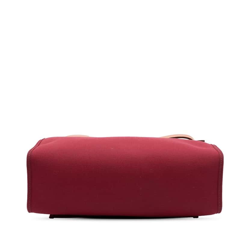 Hermès Toile Herbag Zip 31 Red Canvas Good condition - Inside View