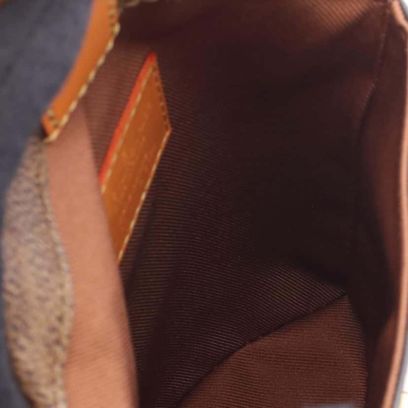 Louis Vuitton Monogram Dust Envelope Pouch Brown Canvas Good condition - Inside View