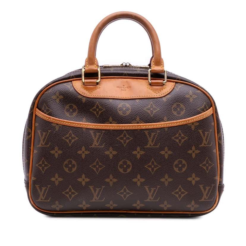 Louis Vuitton Monogram Trouville Brown Canvas Good condition - Front View