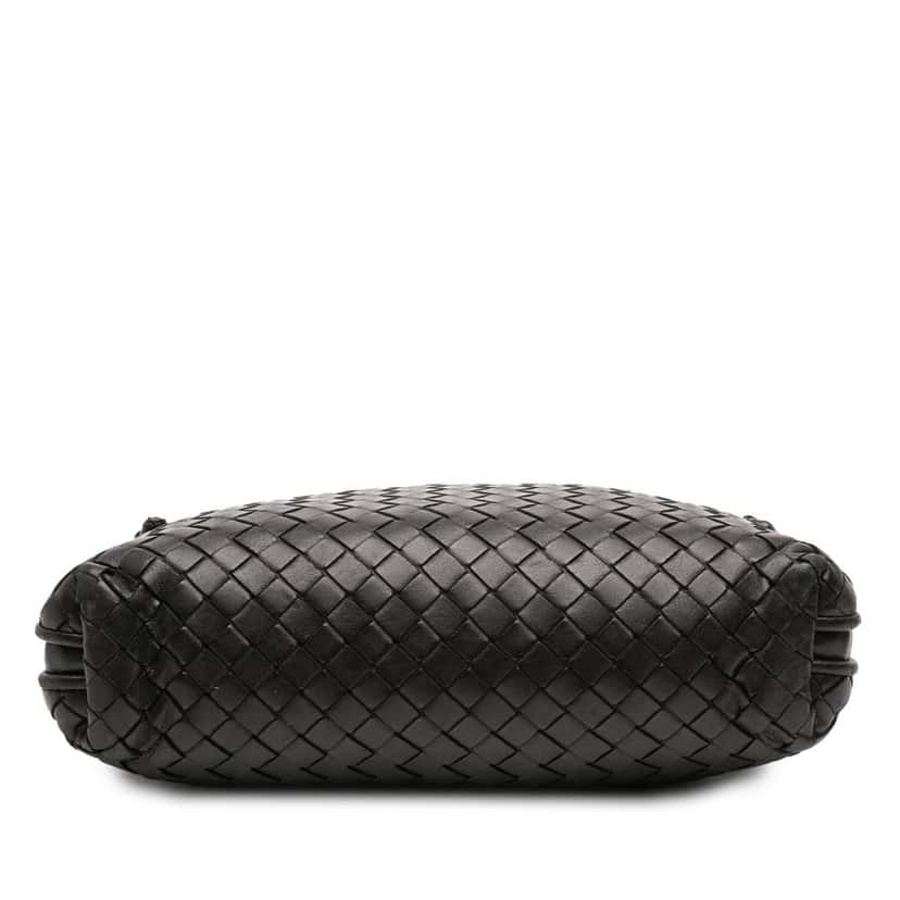 Bottega Veneta Nappa Intrecciato Nodini Crossbody Black Leather Good condition - Inside View