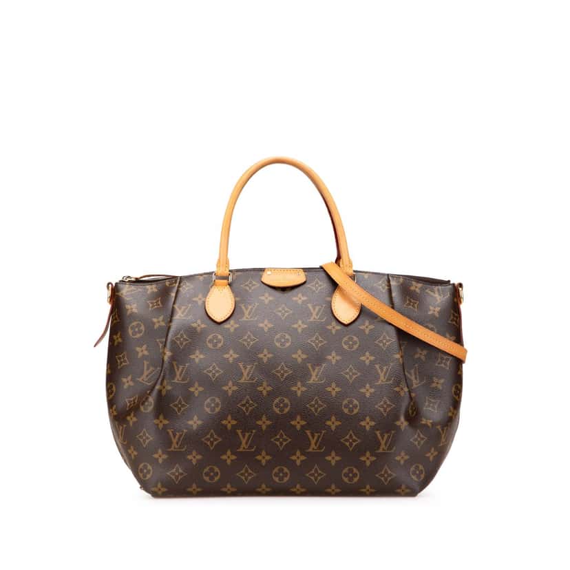 Louis Vuitton Monogram Turenne MM Brown Canvas Good condition - Front View