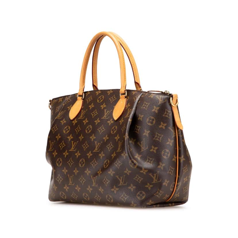 Louis Vuitton Monogram Turenne MM Brown Canvas Good condition - Back View