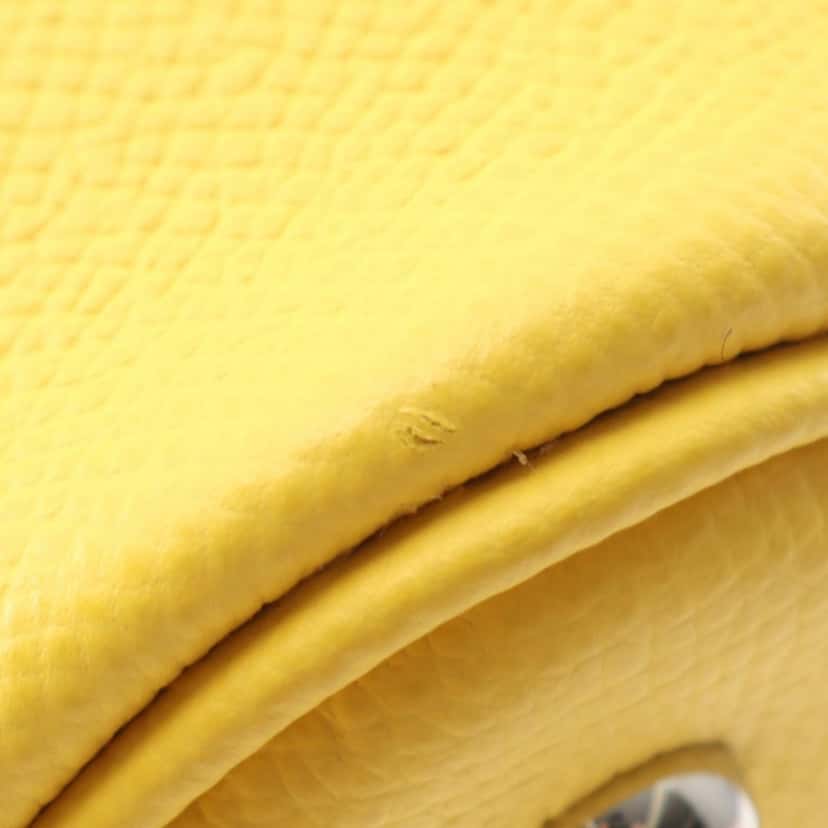 Hermès Epsom 1923 Bolide 25 Yellow Leather Good condition - Model View