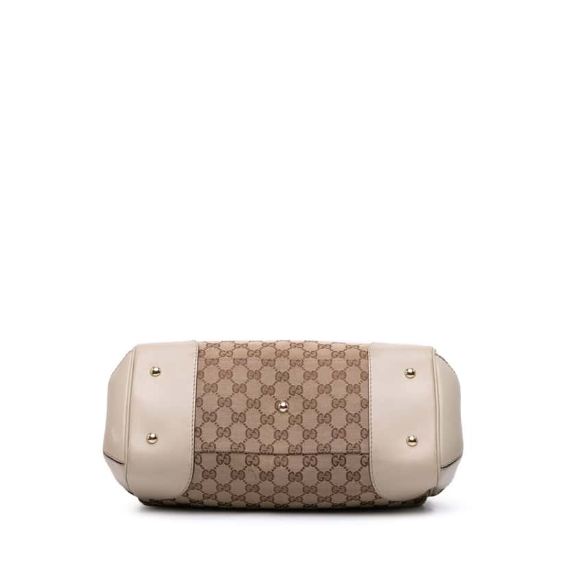Gucci GG Canvas Mayfair Tote Brown Canvas Good condition - Inside View