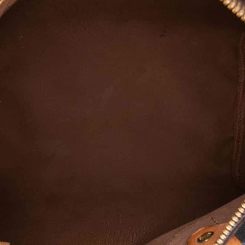 Louis Vuitton Monogram Speedy Bandouliere 30 Brown Canvas Fair condition - Model View