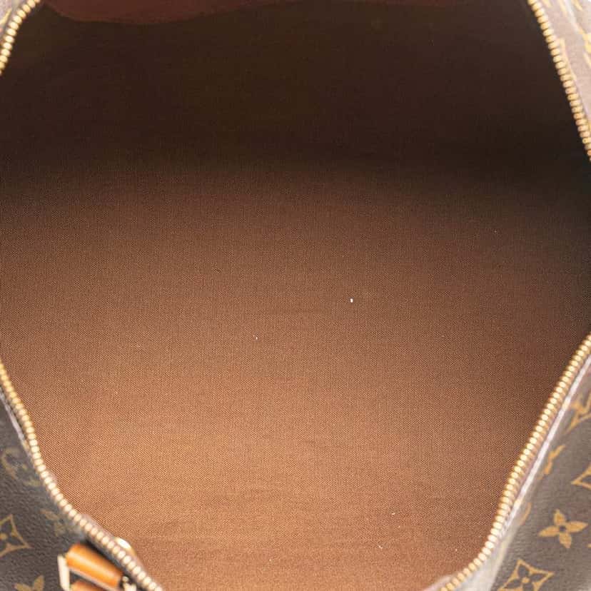 Louis Vuitton Monogram Speedy 40 Brown Canvas Good condition - Model View