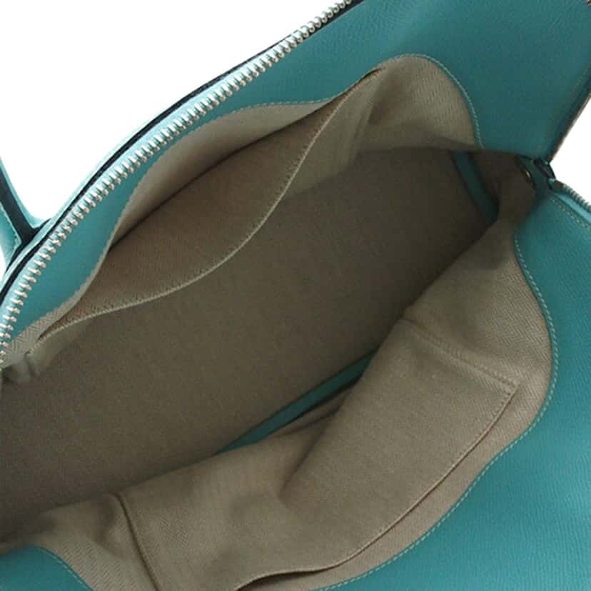 Hermès Epsom Bolide 35 Blue Leather Good condition - Model View