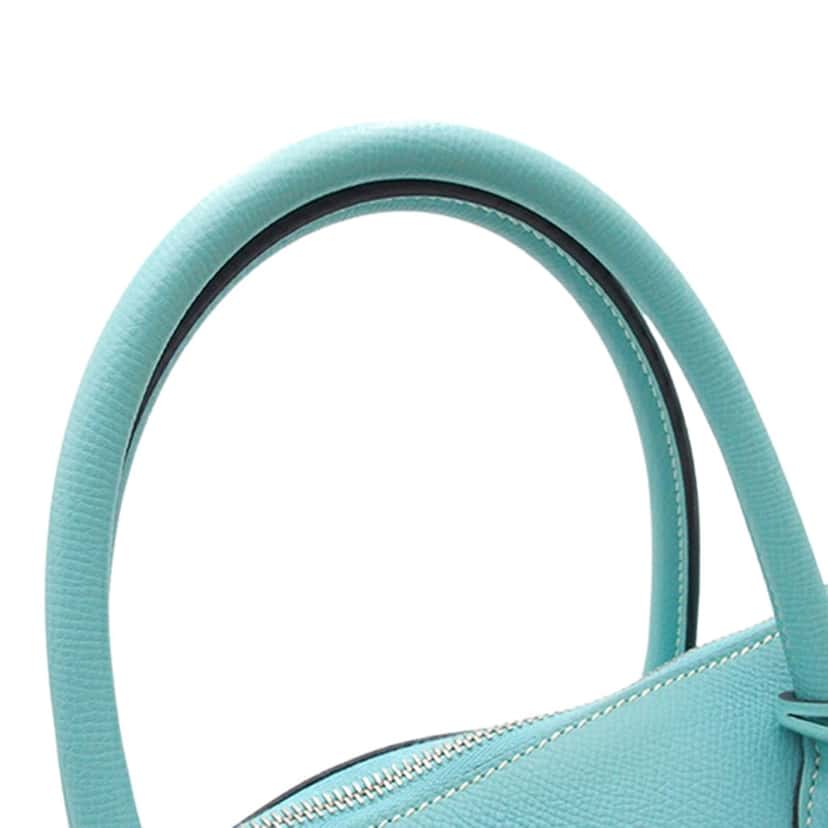 Hermès Epsom Bolide 35 Blue Leather Good condition - Box View