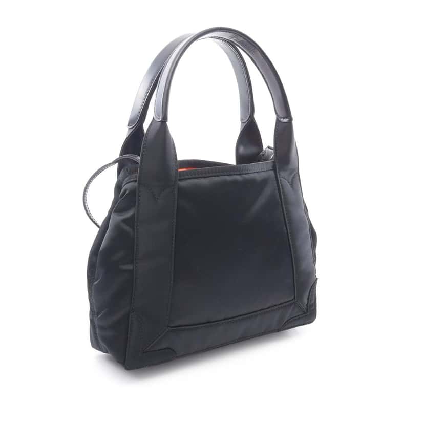 Balenciaga Nylon Navy Cabas Tote XS Black Good condition - Back View