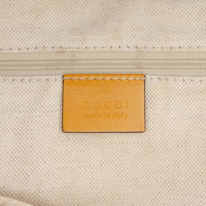 Gucci GG Canvas Sukey Satchel Brown Canvas Good condition - Box View