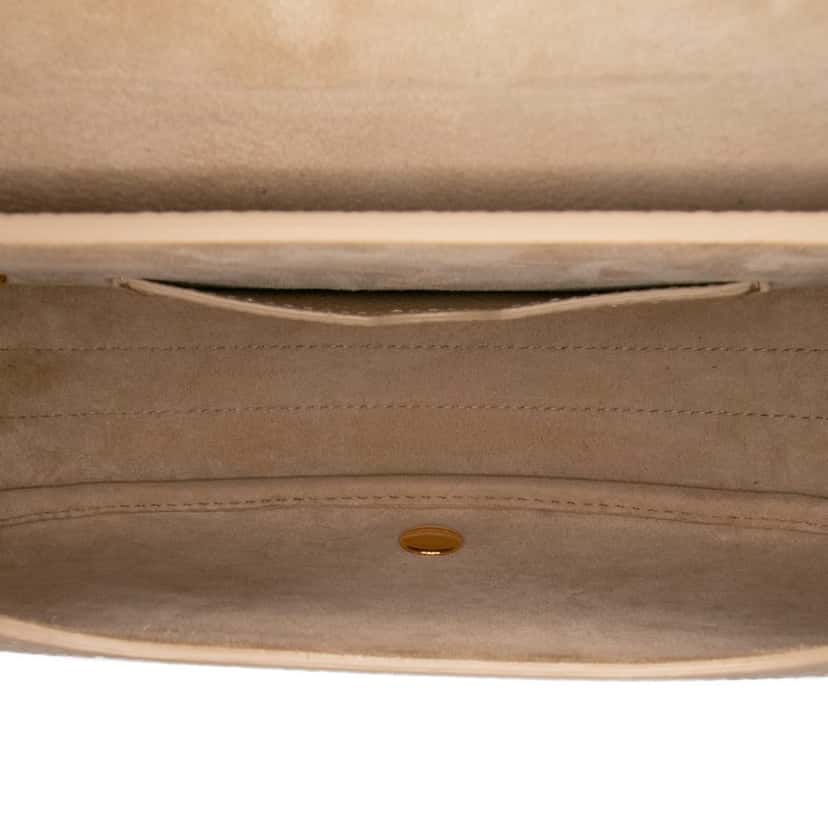 Dior Medium Grained Calfskin Bobby Crossbody Brown Leather Good condition - Model View