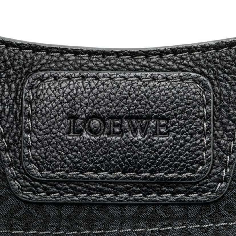 Loewe Anagram Canvas Tote Black Canvas Very good condition - Box View