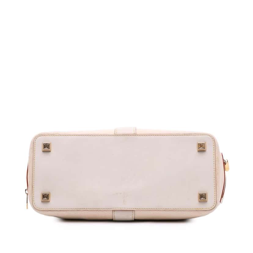 Louis Vuitton Suhali Lingenieux PM White Leather Good condition - Inside View