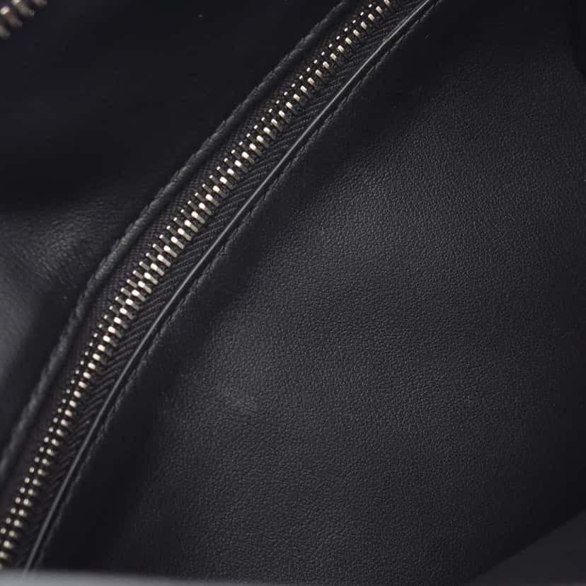 Bottega Veneta Nappa Intrecciato BV Twist Handbag Black Leather Good condition - Box View
