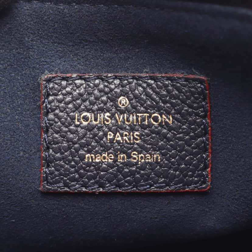 Louis Vuitton Monogram Empreinte Surene BB Blue Leather Good condition - Model View