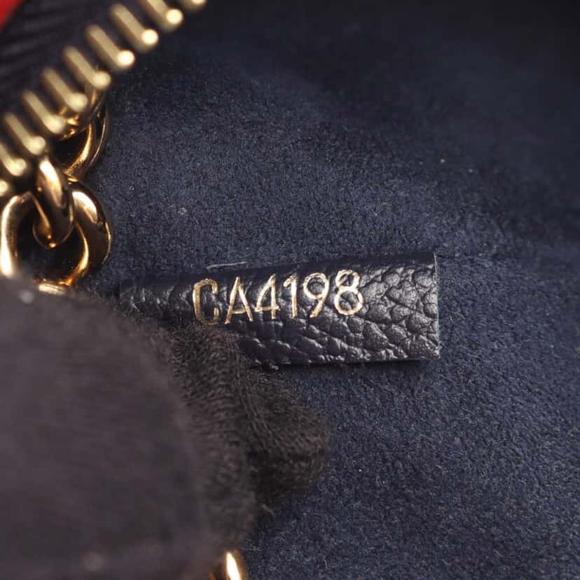 Louis Vuitton Monogram Empreinte Surene BB Blue Leather Good condition - Box View