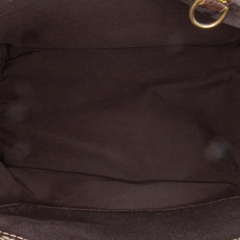 Louis Vuitton Monogram Mini Lin Speedy 30 Brown Canvas Good condition - Model View