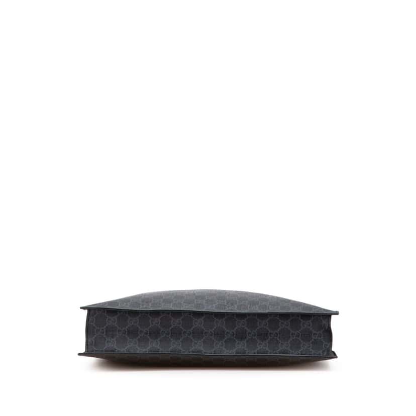 Gucci GG Supreme Convertible Soft Tote Black Canvas Good condition - Inside View