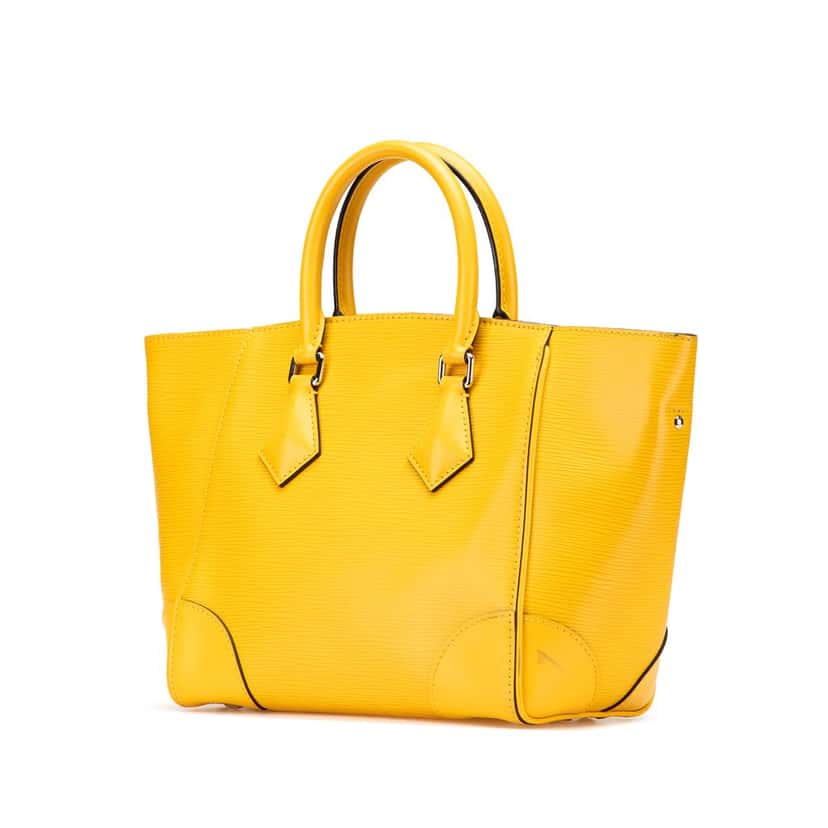 Louis Vuitton Epi Phenix PM Yellow Leather Good condition - Back View