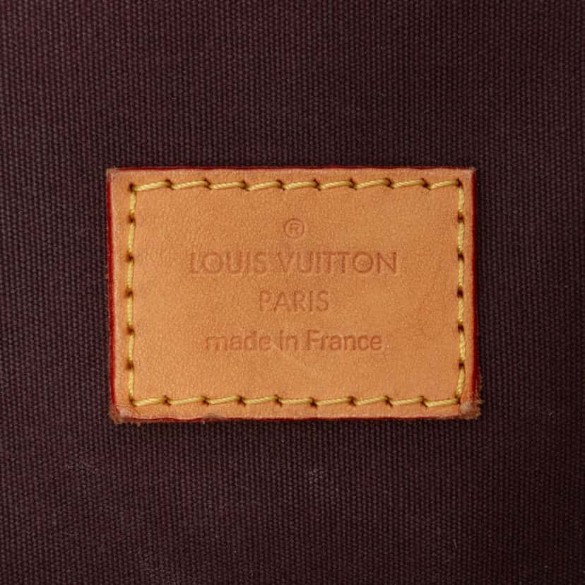 Louis Vuitton Monogram Vernis Alma GM Purple Leather Good condition - Box View