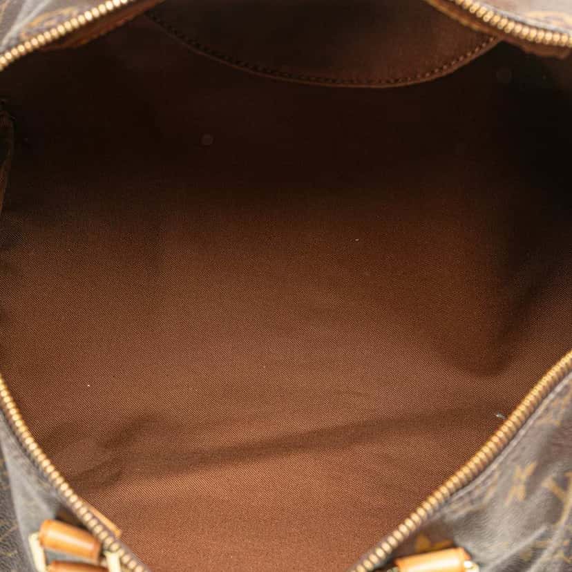 Louis Vuitton Monogram Speedy 35 Brown Canvas Good condition - Model View
