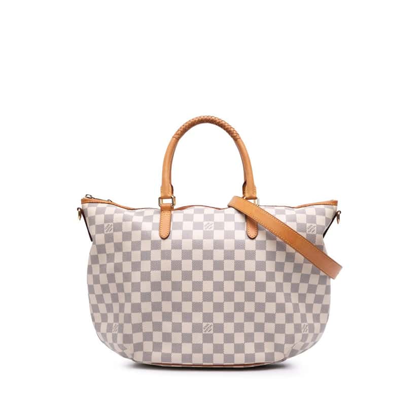 Louis Vuitton Damier Azur Riviera MM White Canvas Good condition - Front View