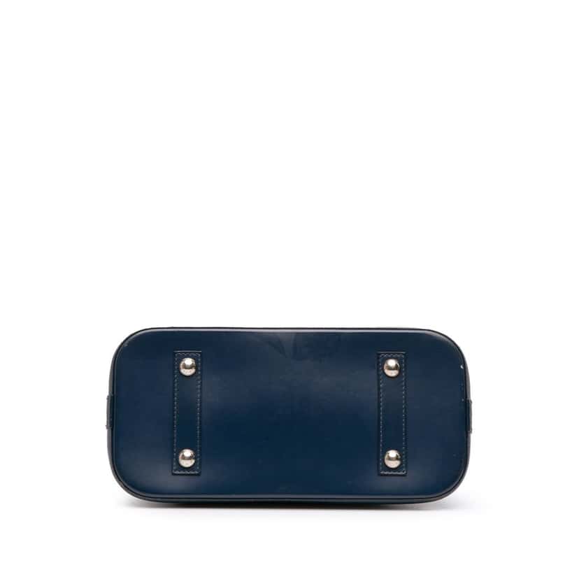 Louis Vuitton Epi Alma PM Blue Leather Good condition - Inside View