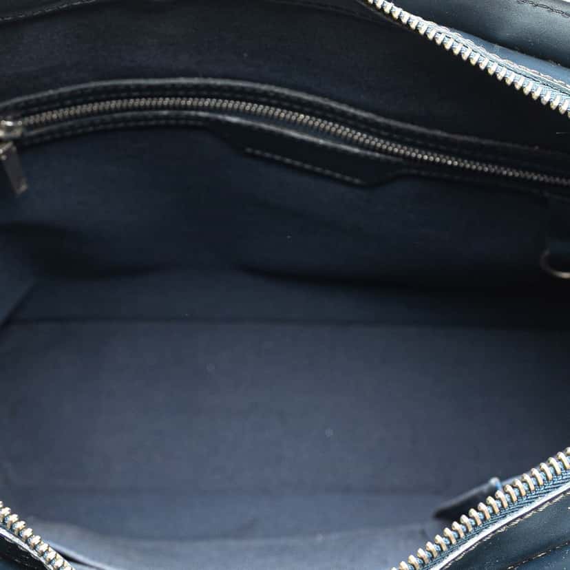 Louis Vuitton Monogram Mat Wilwood Blue Leather Good condition - Model View