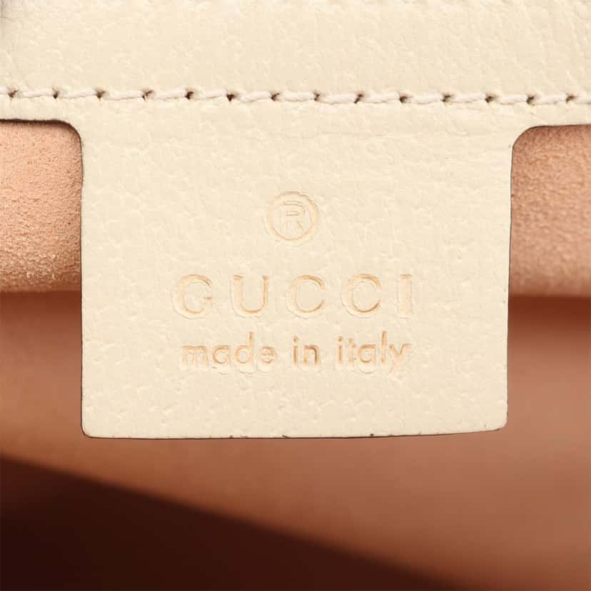 Gucci GG Supreme Les Pommes Apple and Heart Backpack Brown Canvas Good condition - Model View