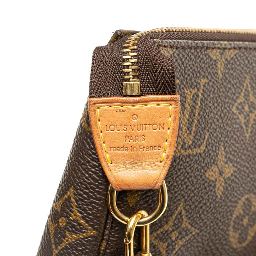 Louis Vuitton Monogram Pochette Accessoires Brown Canvas Good condition - Box View