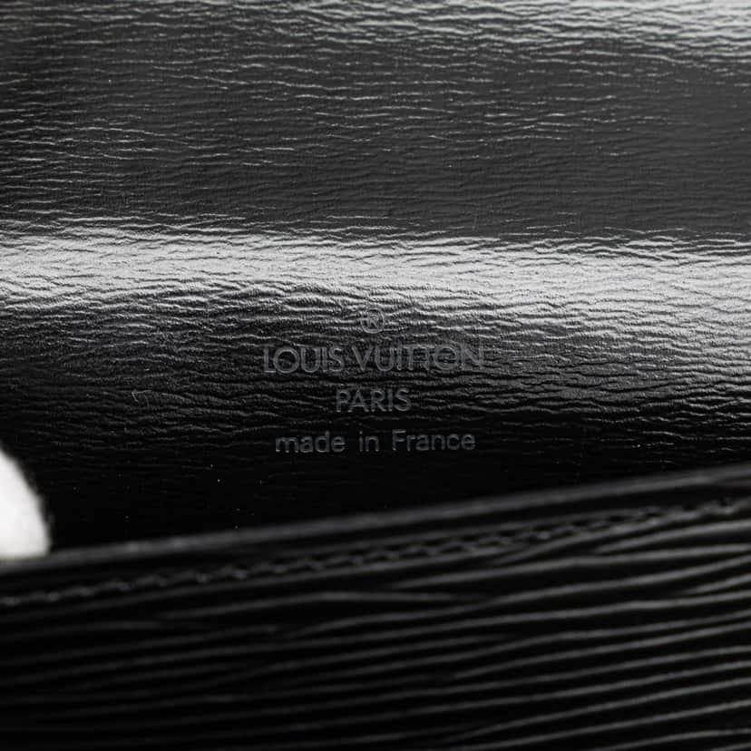 Louis Vuitton Epi Tilsitt Belt Bag Black Leather Good condition - Box View