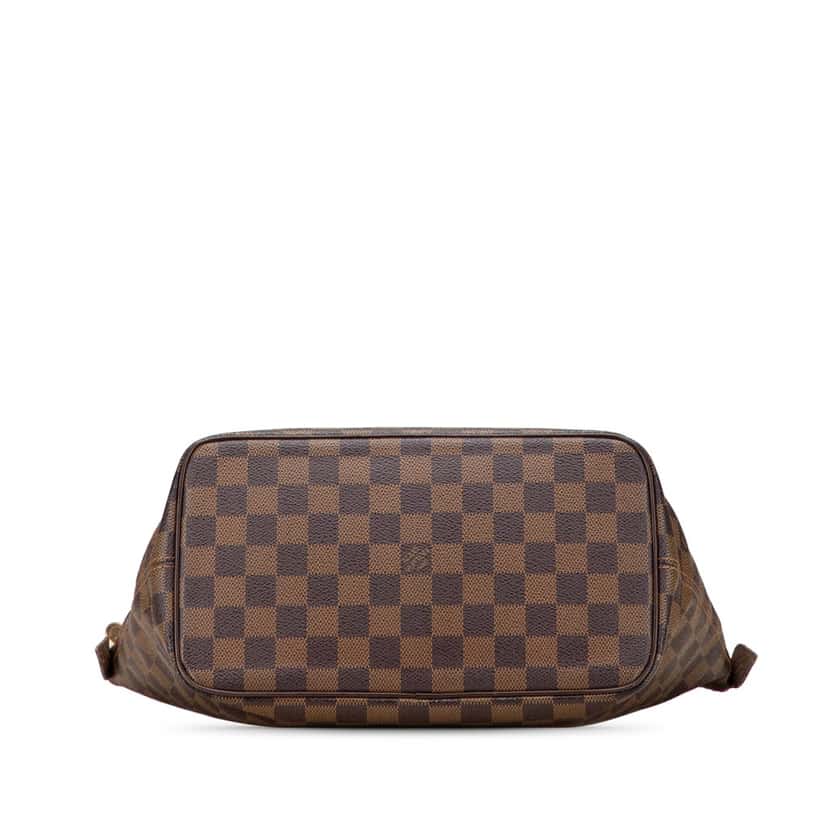 Louis Vuitton Damier Ebene Saleya PM Brown Canvas Good condition - Inside View
