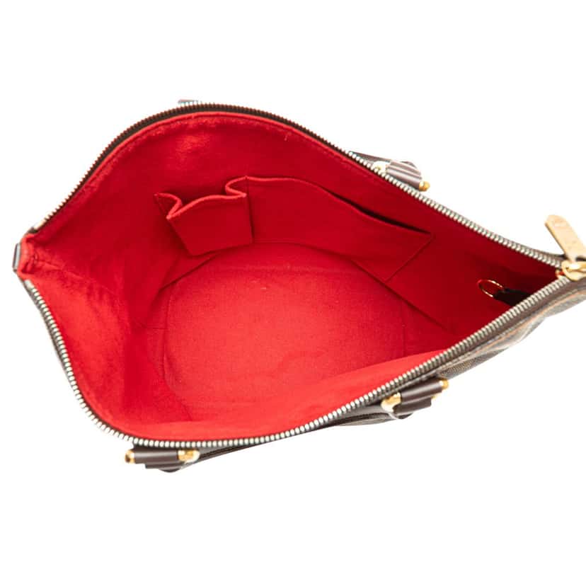 Louis Vuitton Damier Ebene Saleya PM Brown Canvas Good condition - Model View