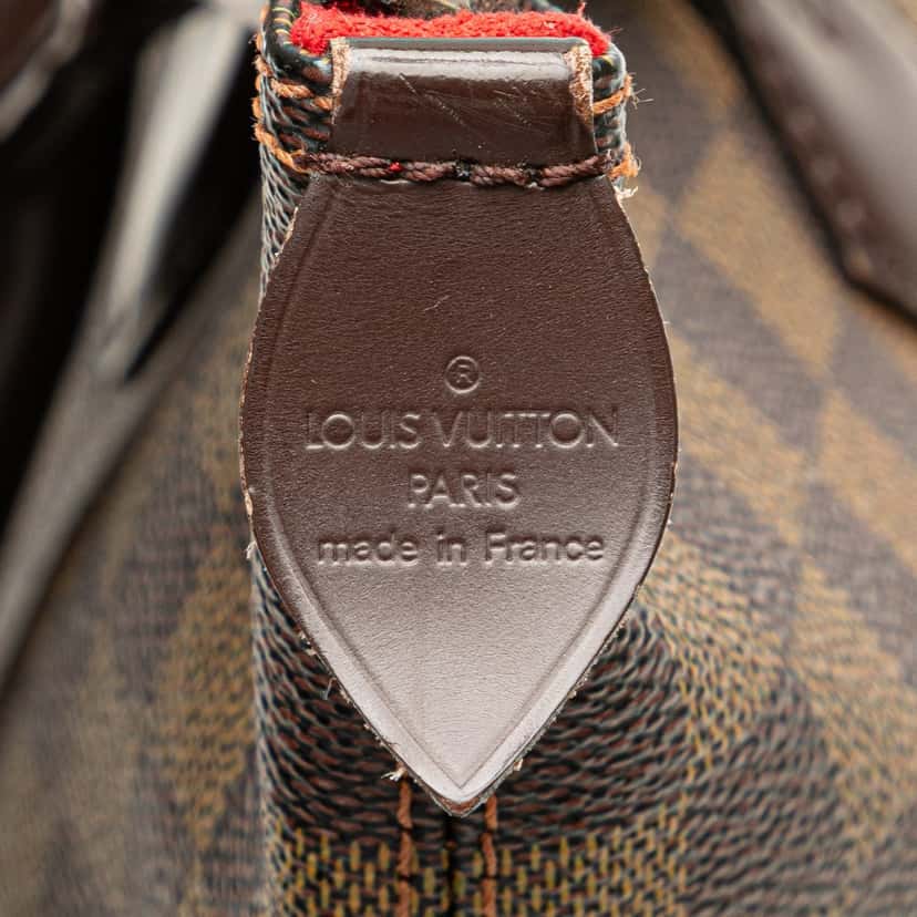 Louis Vuitton Damier Ebene Saleya PM Brown Canvas Good condition - Box View