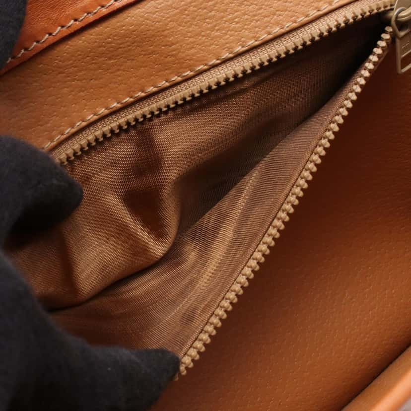 Celine Macadam Coated Canvas Crossbody Brown Canvas Good condition - Box View