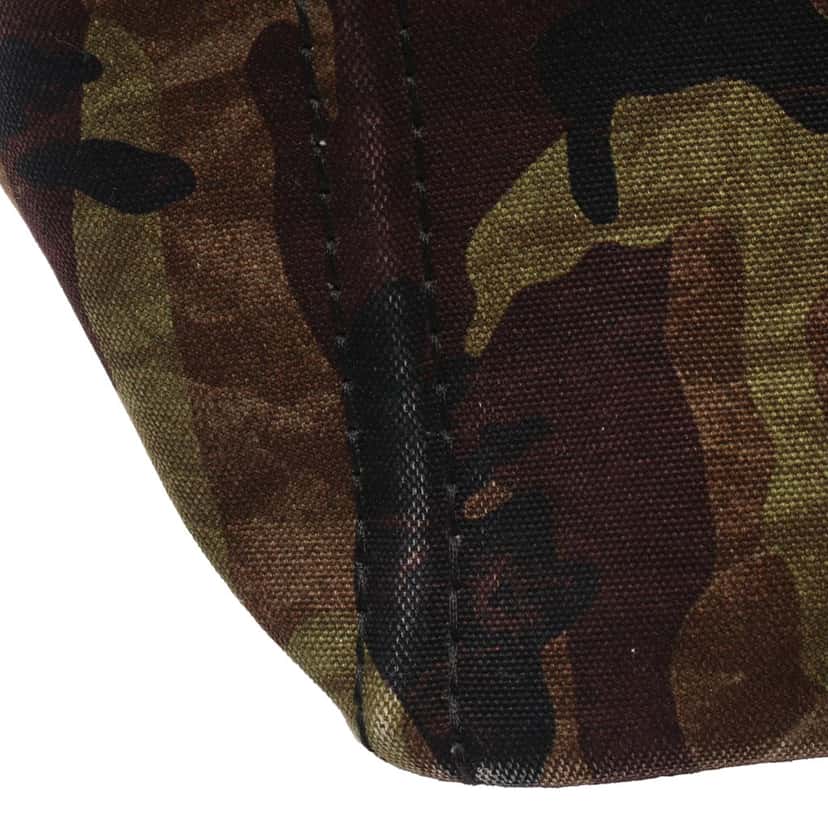 Prada Canvas Canapa Logo Camouflage Satchel Brown Canvas Good condition - Box View